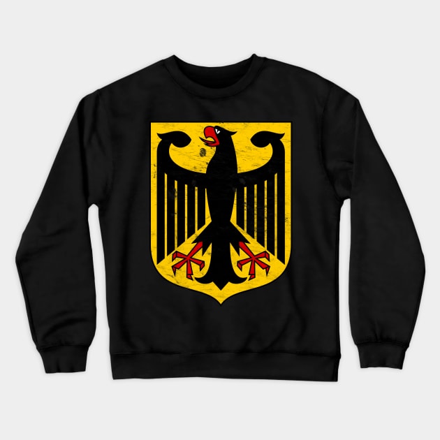 German Eagle // Vintage Distressed Style Crewneck Sweatshirt by DankFutura